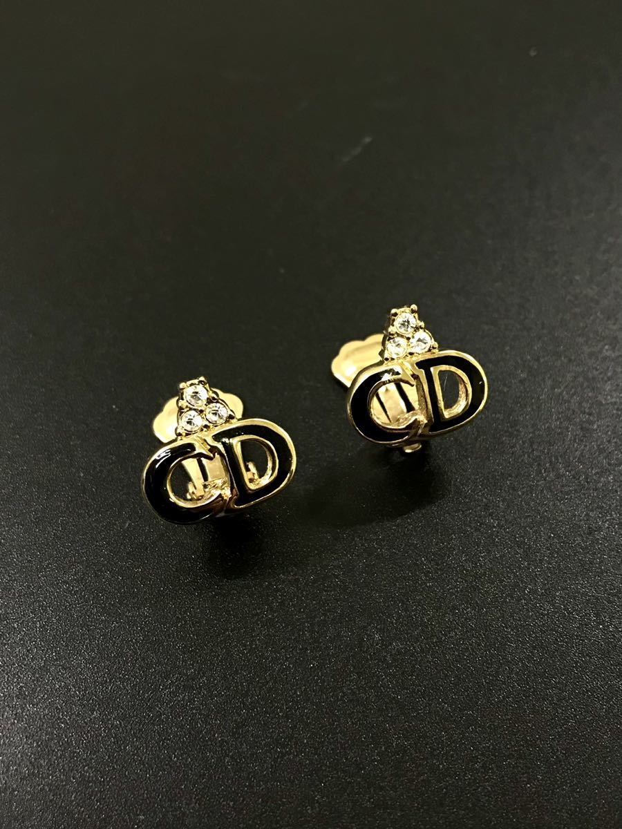 Christian Dior イヤリング （Christian Dior ディオール CD ライン 