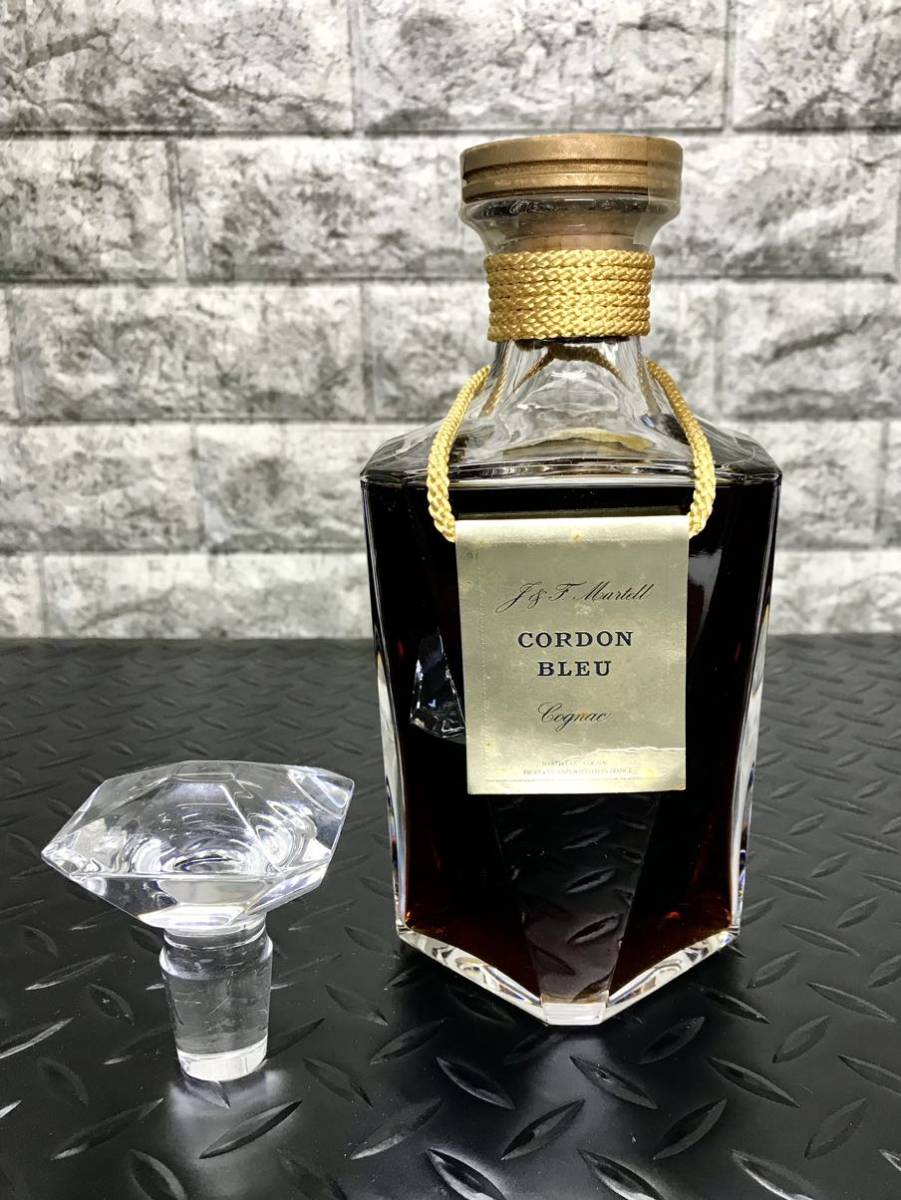 訳あり L29774HB2S MARTELL 旧ボトル マーテル CORDON マーテル CORDON BLEU BLEU MARTELL  コルドンブルー- コルドンブルー コルドン マーテル ブルー ブランデー 飲料・酒